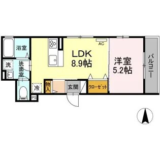 渚【2階】の間取り