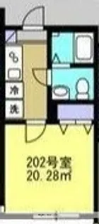 CANARD逗子【2階】の間取り