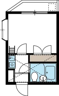 サクセスMG・金沢文庫B【1階】の間取り