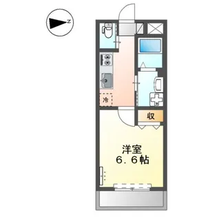 モリオンパレス【3階】の間取り