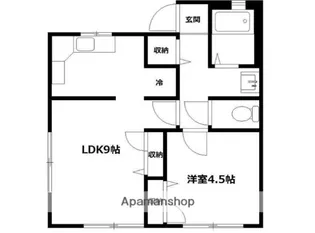 サンライズ和泉【2階】の間取り