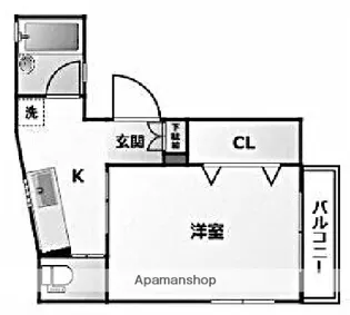 リーベ日吉【2階】の間取り