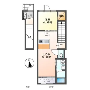 AVANCE【2階】の間取り