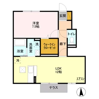 マ メゾン【1階】の間取り