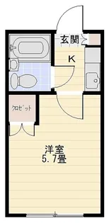 スカイピア能見台【2階】の間取り