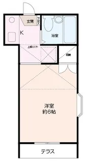 グルーラ浦賀【1階】の間取り