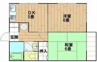 ニコニコシティ【1階】の間取り