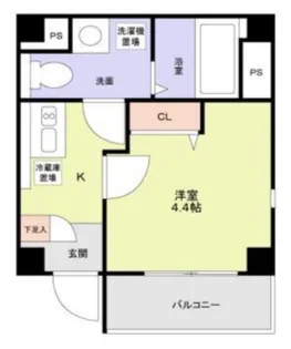 ブルーライトヨコハマ【6階】の間取り