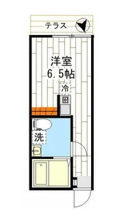 アリア川崎大師【1階】の間取り