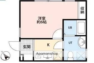 シンセイレジデンス大岡【1階】の間取り