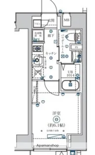 AZEST阪東橋【2階】の間取り