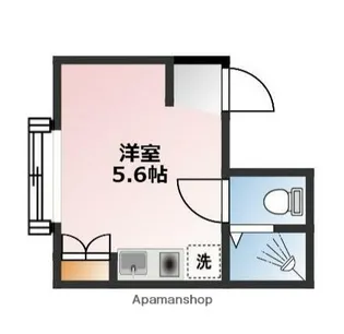 第7三基ハイツ【3階】の間取り