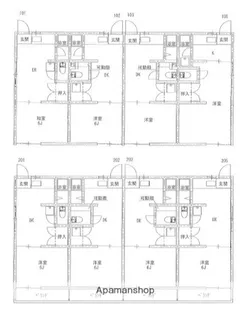 ダイヤモンドヒルズ横浜能見台【2階】の間取り
