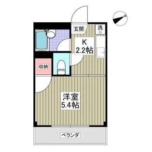 リエス伊勢原【3階】の間取り