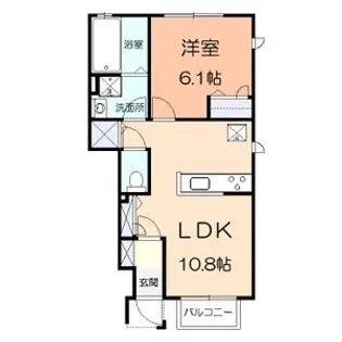 シェモア【103号室】の間取り