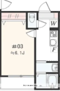 アザーレ・パッシオ本厚木B【1階】の間取り