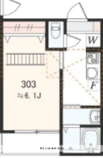アザーレ・パッシオ本厚木B【3階】の間取り