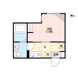 アリア宮崎台【1階】の間取り