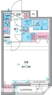 GENOVIA町田【4階】の間取り