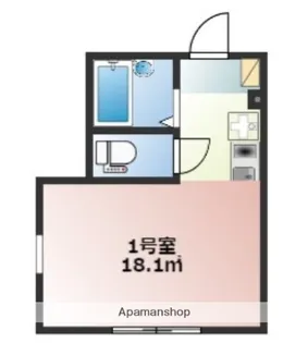 BACE中島【3階】の間取り
