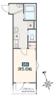 高座渋谷ヒルズ【3階】の間取り