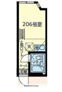 ユナイト桜本ヴィクトリーアルバート【2階】の間取り