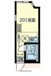ユナイト桜本ヴィクトリーアルバート【2階】の間取り