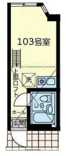 ユナイト桜本ヴィクトリーアルバート【1階】の間取り