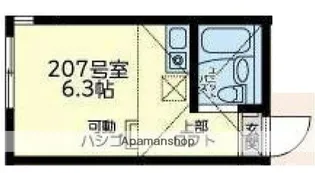 ユナイトNOBAアーレントの杜【2階】の間取り