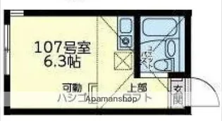 ユナイトNOBAアーレントの杜【1階】の間取り