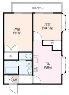 長島ビル【3階】の間取り