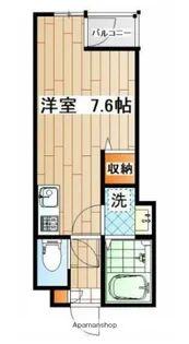 ライフモリ18号館【1階】の間取り