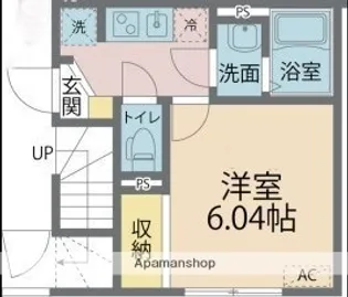 カインドネス厚木旭町Ⅱ【2階】の間取り