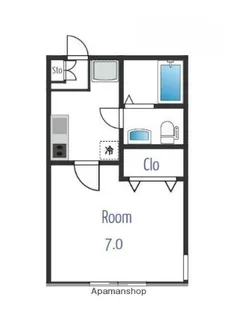ハッピーヒルズ長後【1階】の間取り