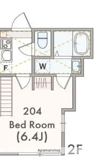 アザーレ・アサンテ日吉B【2階】の間取り