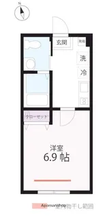 ハーミットクラブハウス野島公園A号棟(仮)【2階】の間取り