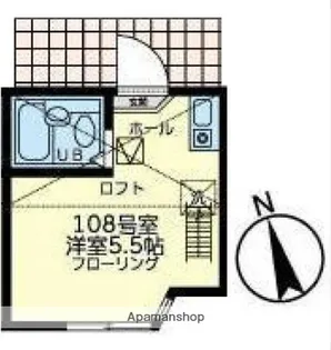 ユナイト南太田ケリースレーター【1階】の間取り