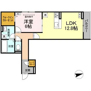 D PAINA EGAWA I【2階】の間取り