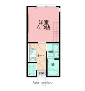 NOIR RESIDENCE KIKUNA【1階】の間取り