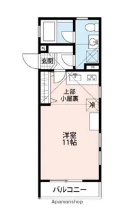 スカイコート【1階】の間取り