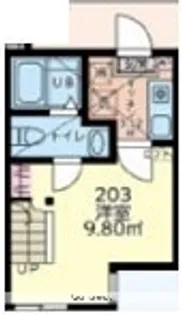 ブエナビスタ【2階】の間取り