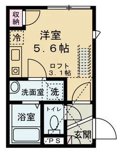 ベステージ大船Ⅲ【2階】の間取り