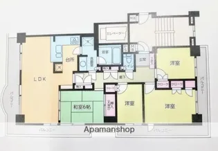 パークシティ金沢八景 F棟【14階】の間取り
