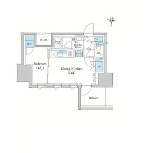 スタイリオ蒲田WEST【3階】の間取り