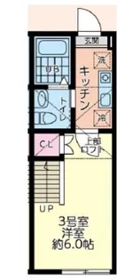 仮)シティハイツ新磯野2号棟【1階】の間取り