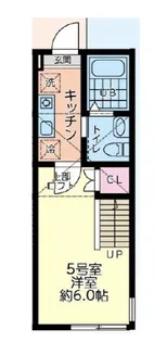 仮)シティハイツ新磯野2号棟【1階】の間取り