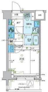 レグゼ梶ケ谷【4階】の間取り