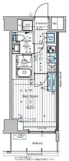 MAXIV横浜吉野町TRE【5階】の間取り