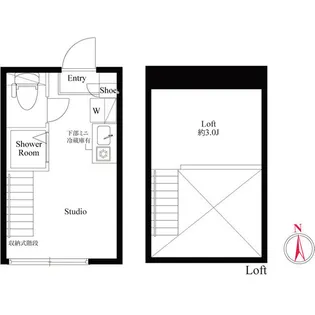 グランディール川崎【2階】の間取り