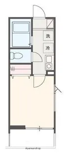 MELLAS桜ヶ丘【1階】の間取り
